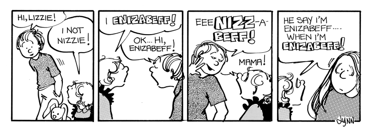 Michael teases Lizzie.